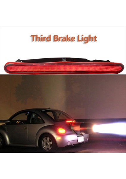 1C0945097E Yüksek Konumlu Fren Işığı Düzeneği LED Volkswagen Beetle Için Üçüncü Yüksek Fren Kuyruk Işığı 1998-2010 Kırmızı (Yurt Dışından) modelleri