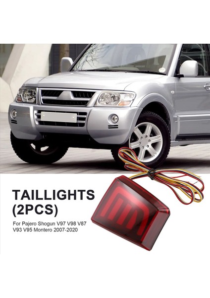 Mitsubishi Pajero (Land Cruiser) V97 V98 V87 V95 V95 Montero 2007-2020 B Için Araba Araba Taşımı Işığı Dönüş Sinyal Işığı (Yurt Dışından) fırsatları