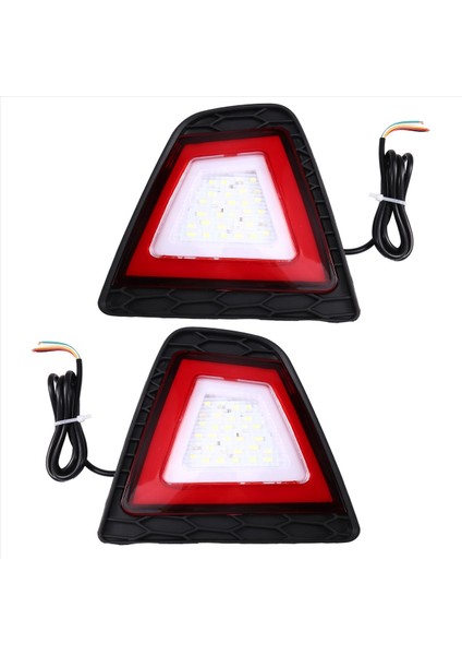 Araba LED Arka Tampon Işıkları Gündüz Koşu Işıkları Fren Işıkları Turn Sinyalleri Honda Fit 2014-2017 Için Ters Işıklar (Yurt Dışından)