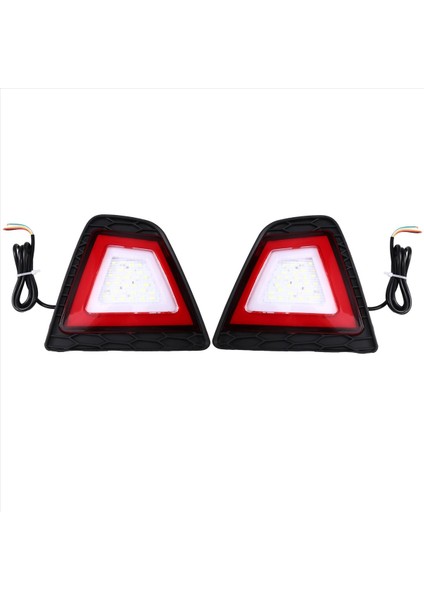 Araba LED Arka Tampon Işıkları Gündüz Koşu Işıkları Fren Işıkları Turn Sinyalleri Honda Fit 2014-2017 Için Ters Işıklar (Yurt Dışından) fiyatları