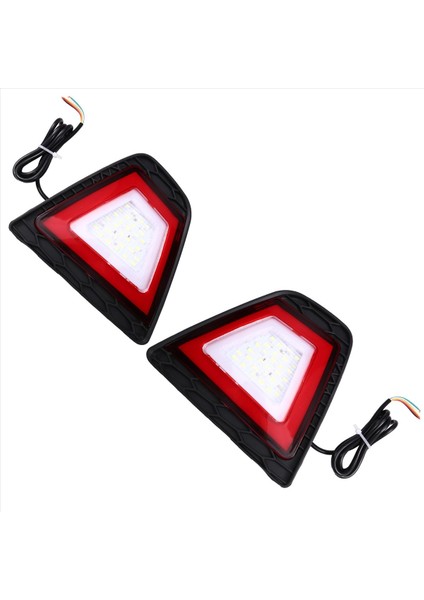 Araba LED Arka Tampon Işıkları Gündüz Koşu Işıkları Fren Işıkları Turn Sinyalleri Honda Fit 2014-2017 Için Ters Işıklar (Yurt Dışından) modelleri