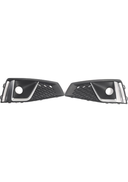 Sol ve Sağ Sis Far Çerçeve Sis Izgarası Audi A4 B9 S-Line S4 2018-2020 8WD807681J 8WD807682J (Yurt Dışından)