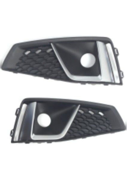 Sol ve Sağ Sis Far Çerçeve Sis Izgarası Audi A4 B9 S-Line S4 2018-2020 8WD807681J 8WD807682J (Yurt Dışından) fiyatları