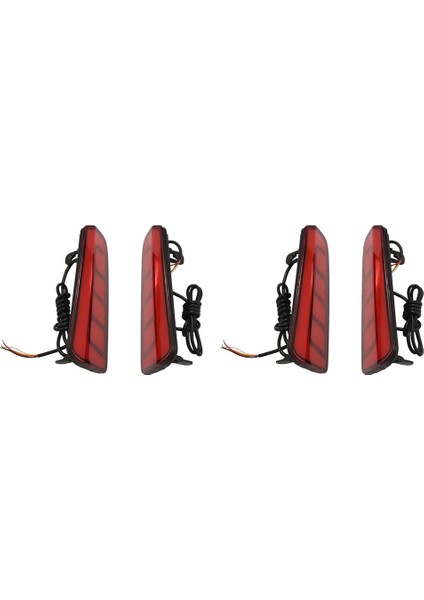 2x Çok Fonksiyonlu LED Arka Sis Lambası Toyota Vellfire 14-18 Alphard Için (Yurt Dışından)