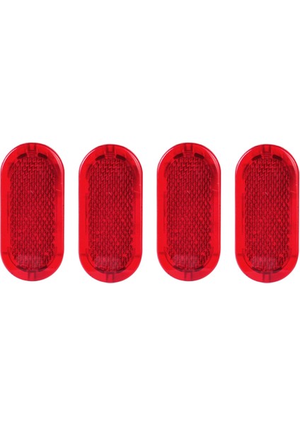 4pcs Kırmızı Iç Kapı Paneli Uyarı Polo Beetle Caddy Touran Için Işık Kapağı Reflektörü 6Q0947419 (Yurt Dışından)