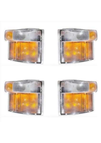 4pcs Kamyon Yan Köşe Lamba Scania Kamyonu Için 114 G400 P400 R420 Köşe Lamba 1387155 1385410 (Yurt Dışından)
