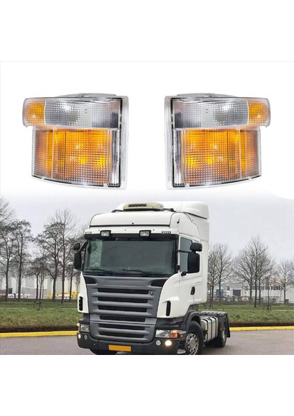 4pcs Kamyon Yan Köşe Lamba Scania Kamyonu Için 114 G400 P400 R420 Köşe Lamba 1387155 1385410 (Yurt Dışından) fiyatları