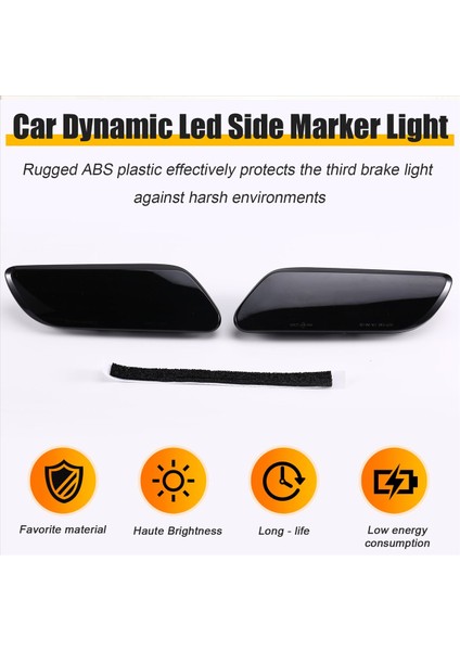 Araba Dinamik LED Yan Işaretleyici Işık Dönüş Sinyali Işığı Mini Cooper F55 F56 Lcı2 2014+ F57 2016+ Için Göz Kırpma Lambası (Yurt Dışından) fırsatları