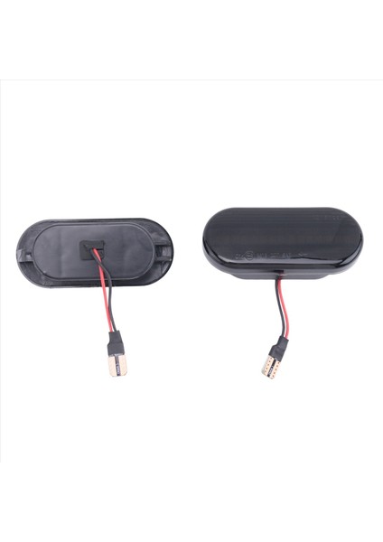 4pcs Amber LED Fender Yan Işaretçisi Dönüş Sinyal Işıkları Koltuk Için Ibiza Leon Skoda Için Ford Focus Mk2 (Siyah) (Yurt Dışından) modelleri