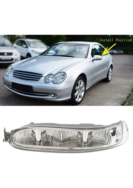 Araba Sol Yan Ayna Lambası Benz C209 W209 CLK200 CLK220 CLK240 CLK270 CLK280 2308200721 (Yurt Dışından) modelleri
