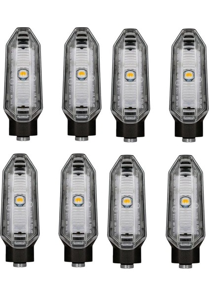 8x Motosiklet LED Turn Sinyal Işıkları Lambalar Honda CB125/CBR650R/CBF/X-ADV/CB 150R/CB 300R/CB 1000R (Yurt Dışından) fırsatları