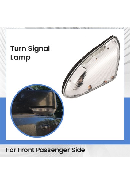 Araba Ön Sağ Ayna Turn Sinyal Dodge Ram Için Işık Lambası 1500 09-14 ve 10-14 2500 68064948AA (Yurt Dışından) modelleri