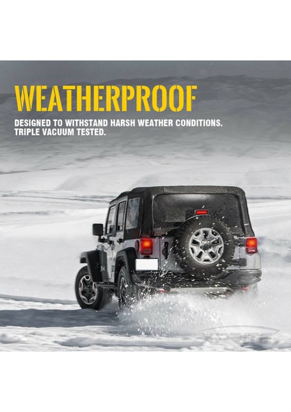 2x Araba LED Üçüncü Fren Tail Işıkları Jeep Wrangler Için Yüksek Montaj Durdurma Işıkları Jk 07-18 (Yurt Dışından) indirimleri