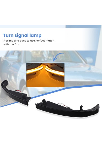 Araba Dikiz Aynası LED Dinamik Dönüş Sinyali Lambası Göstergesi Lamba Lambası Lambası Lambası Lada Priora 2008-2018 Için (Yurt Dışından) indirimleri
