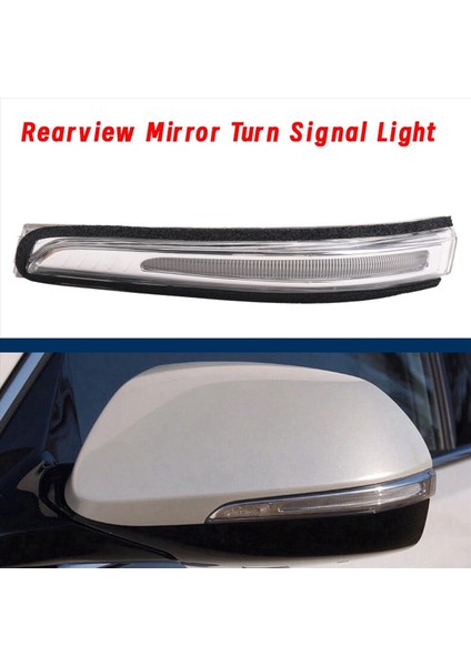 Hyundai Santa Fe Için Dikiz Ayna Turn Sinyal Işığı 2013-2016 Yan Ayna LED Reflektör Işığı 87613-B8000 87614B8000 (Yurt Dışından) indirimleri