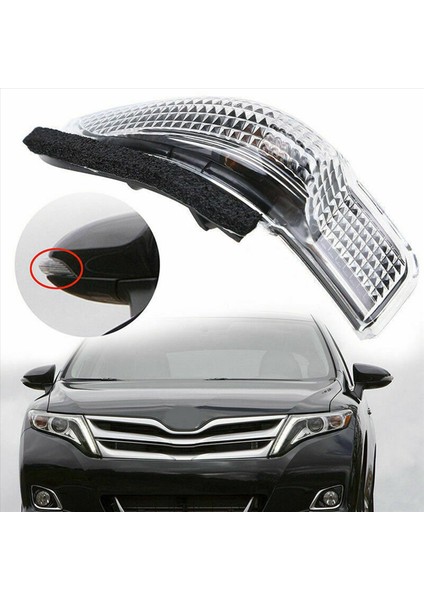 2x Ayna Sinyal Lambası Göstergesi 81730-52100 Toyota Corolla Camry Yaris Prius C Avalon Scion Im Venza (Sağ) (Yurt Dışından) indirimleri