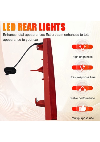 Araba Kuyruk Işığı Yüksek Montaj Fren Işığı Arka Üçüncü Fren Işık Durma Lambası 8R0945097 Audi Q5 8r 2009-2017 (Yurt Dışından) fırsatları