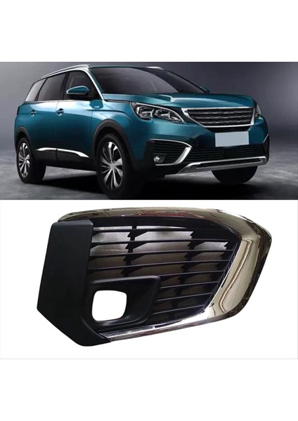 Sol Ön Tampon Sis Lambası Çerçevesi Sis Izgarası Peugeot Için Izgara Kaplama 5008 16119191980 (Yurt Dışından) fırsatları