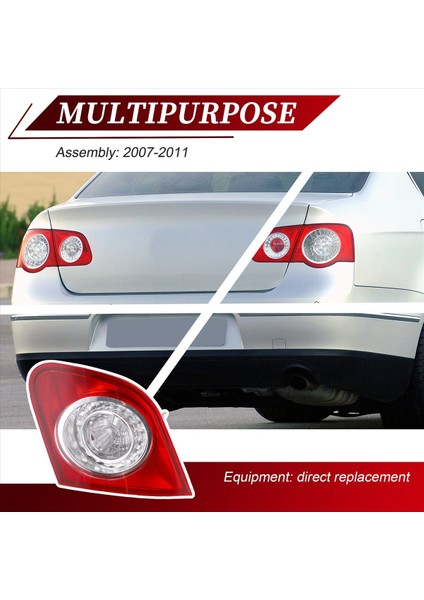 Araba Arkada Kuyruk Işık Kabuğu Arka Lamba Vw Passat B6 Senddan 2007-2011 Kuyruk Işık Gölgesi Sağ (Yurt Dışından) indirimleri