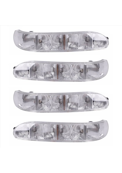 2x Araç Yan Ayna Dönüş Sinyali Işık Yanıp Sönen Lamba Mercedes-Benz W220 W215 S cl Sınıfı CL500 S500 S600 2003-2006 (Yurt Dışından)