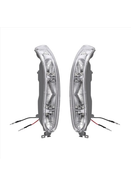 Araba LED Sol + Sağ Çift Dönüş Sinyali Işık Yan Ayna Lambası Mercedes Benz W209 Clk 2002-2009 (Yurt Dışından)