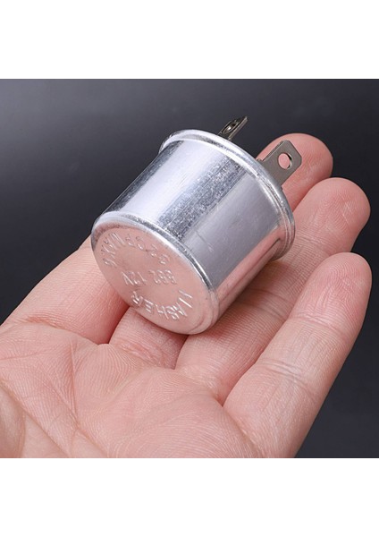 2x Klasik Araba Flaşör Birimi Röle Göstergeleri 12V Işık Dönüş Sinyali 2 Pin (Yurt Dışından) indirimleri