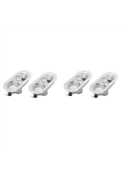 4pcs Araba Styling Yan Işaretleyici Sinyal Sinyal Işık Lambası Tekrarlayıcı Leon 2000-2006 1J0949117 (Yurt Dışından)