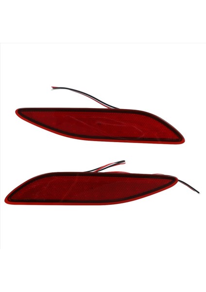 Araba LED Arka Tampon Reflektörü Işık Arka Lamba Sisi Toyota Alphard 40 Serisi 2023+ Kırmızı Için (Yurt Dışından)