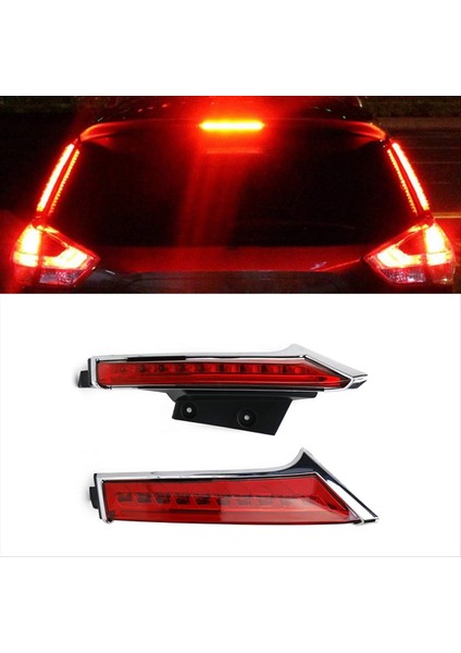 Kuyruk Işık LED Arka Tampon Işık Kolonu Işık Fren Lambası Nissan X-Trail 14-20 Için (Yurt Dışından) indirimleri