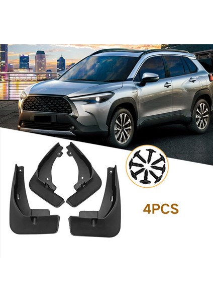12 Adet Araba Çamur Fleps Çamurluklar Sıçrama Korumaları Toyota Corolla Cross Için Fender 2020 2021 Araba Dekorasyonu (Yurt Dışından) fiyatları