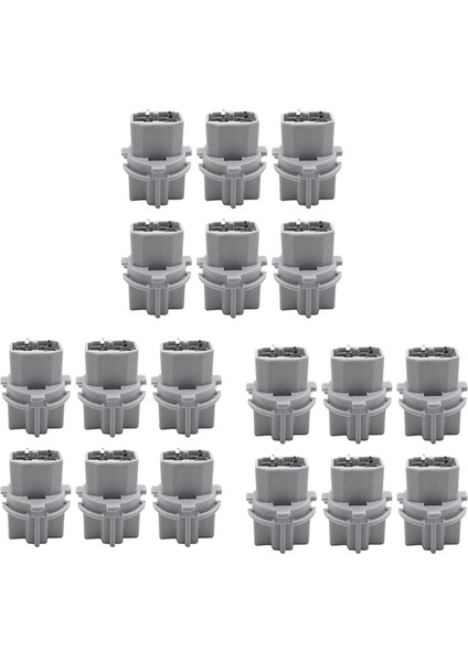12PCS Araba T20 Soket Fren Kuyruğu Lambası Arka Işık Soket Tutucu Honda Acura Accord Civic T20W 33515-S50-003 (Yurt Dışından)