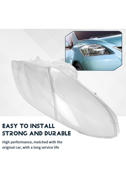 Toyota Vios Için 2006 2007 Sağ Far Kabuk Lambası Gölgesi Şeffaf Lens Kapak Far Kapağı (Yurt Dışından) fırsatları