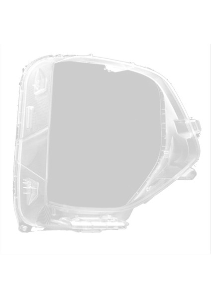 Araba Ön Far Kapağı Abajur Lambası Lamba Far Farlar Lens Kapağı Hyundai Santa Fe 2019 2020 Sağ (Yurt Dışından)