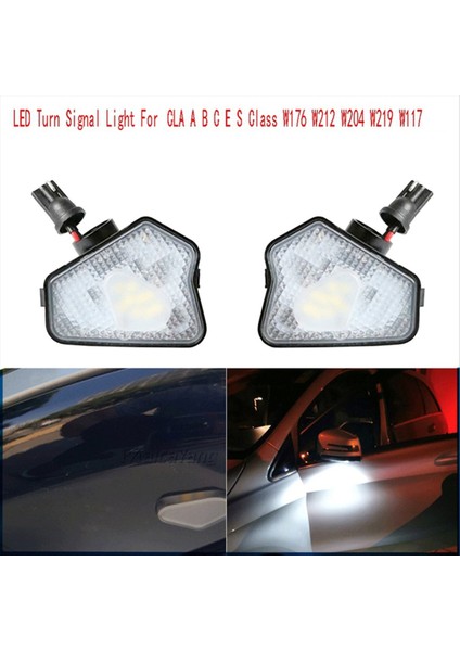 Araba Bir Araba Işığı Arka Ayna Hoş Geldiniz Işık Benz Cla A B C E S Sınıfı Için Sinyal Işığı W176 W212 W204 W219 W117 (Yurt Dışından)