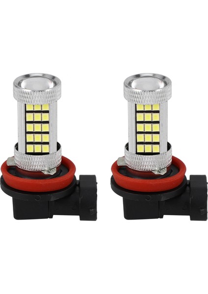 2pcs H11 H8 H9 Beyaz 6000K 850LM 2835 66SMD Otomatik LED Sis Lambası Gündüz Toyota Için Işık Honda Hyundai Lexus (Yurt Dışından)