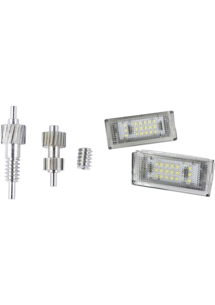 2x 18 LED Numaralı Plaka Bmw E46 4dr Sedan 325I 328I 99-03 &amp 1set Araç Kanadı Yan Ayna Katlanır (Yurt Dışından)