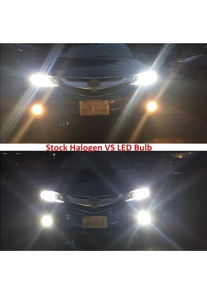 4x 50W 5202 H16 6000K Güç Süper Beyaz LED Sis Işıkları Sürüş Ampulleri Drl (Yurt Dışından) fırsatları
