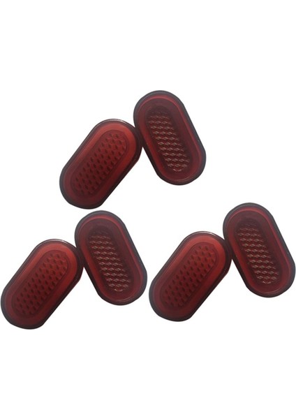6x Arka Kuyruk Lambası Dokuzlu Maksimum G30 Scooter Aksesuarları Için 6x Arka Kuyruk Lambası Fren Işıkları Kapak (Yurt Dışından)