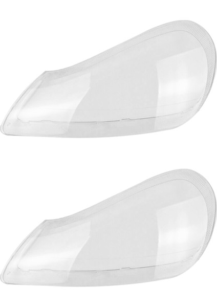 2x Araç Temiz Sol Far Lens Kapağı Yedek Far Başlığı Işık Lamba Kapağı For-Porsche Cayenne 2008-2010 (Yurt Dışından) modelleri