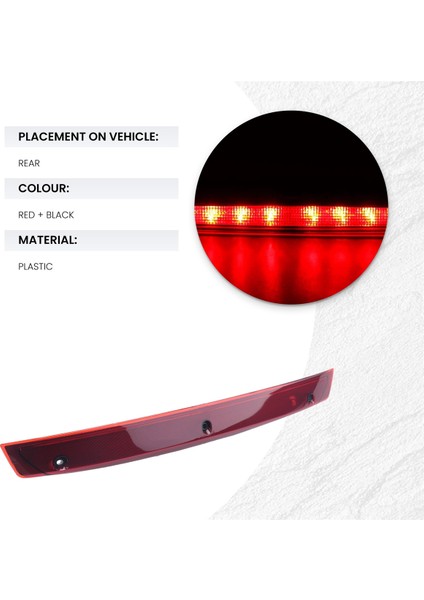 Yüksek Monte Edilmiş 3 Fren Durma Lambası Lambası Mercedes Için Uygun Benz Vito Viano W639 A6398200056 (Yurt Dışından) fiyatları