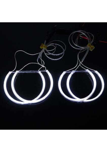 8x Ccfl Angel Göz Halo LED Yüzük Bmw E46 3 Serisi Için Projektör Olmayan (Yurt Dışından) indirimleri