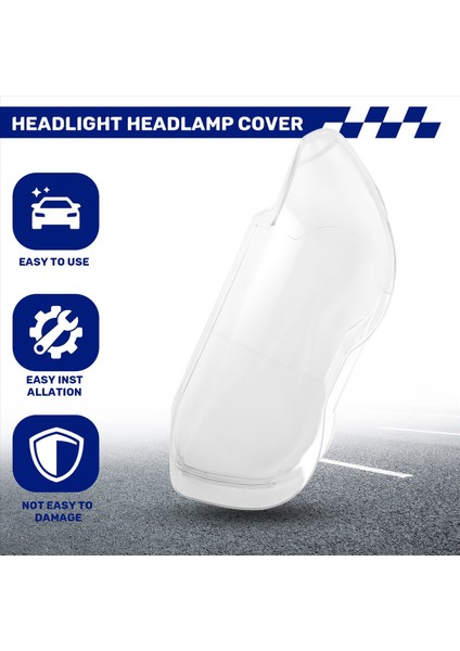 Lh Sol Yan Araba Far Lens Kapak Far Gölgesi Kabuk Cam Kapağı -Bmw E67 E66 E65 7 Serisi 2001-2004 (Yurt Dışından) fırsatları