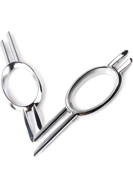 Araba Ön L &amp R Krom Tampon Sis Izgara Izgaraları Mercedes-Benz Için Trim W211 E320 07-09 A2118851174 A2118851274 (Yurt Dışından)