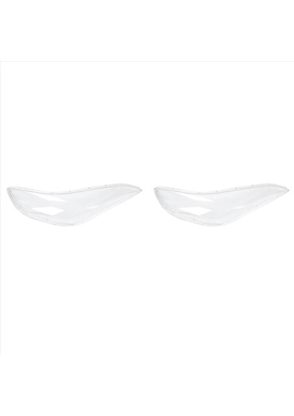 2x Araç Ön Far Lens Araç Değiştirme Hyundai Elantra Için Otomatik Kabuk Kapağı 2012-2016 (Yurt Dışından)