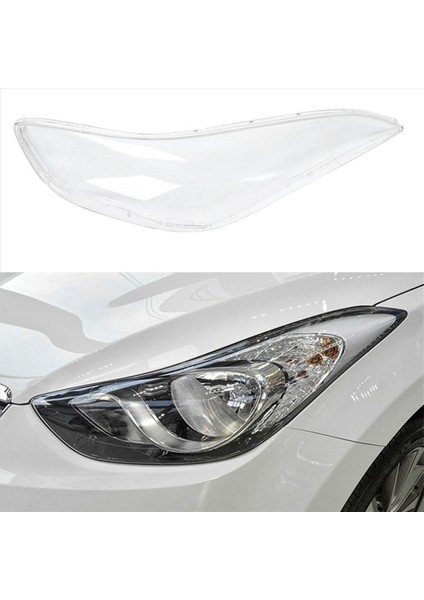 2x Araç Ön Far Lens Araç Değiştirme Hyundai Elantra Için Otomatik Kabuk Kapağı 2012-2016 (Yurt Dışından) fiyatları