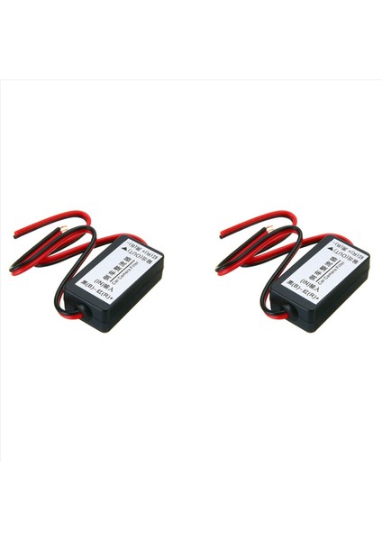 Araç Arka Görünüm Yedek Kamera Için 2x 12V Dc Güç Röle Kondansatör Filtre Doğrultucu (Yurt Dışından)