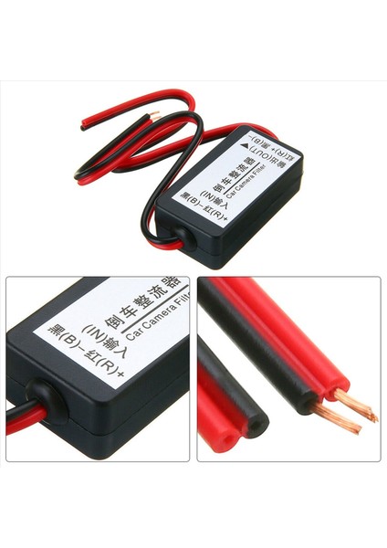 Araç Arka Görünüm Yedek Kamera Için 2x 12V Dc Güç Röle Kondansatör Filtre Doğrultucu (Yurt Dışından) fiyatları