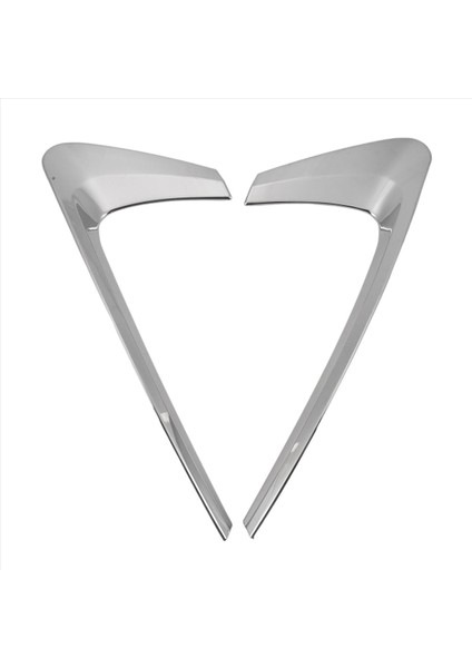 Renault Kadjar Için 2015-2018 Araç Aksesuarları Arka Sis Farları Dekorasyon Lambası Çerçevesi Trim Abs Krom Araba Stil (Yurt Dışından)