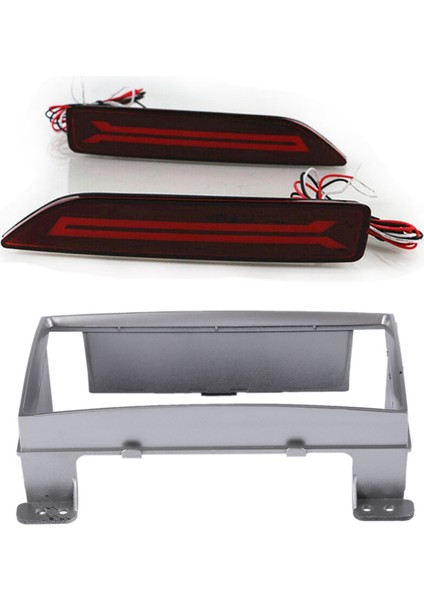Honda Crv Cr-V Için 2pcs 2008 2009 Hyundai I-20 I20 I 20 2008+ Için LED Arka Tampon Işığı ve 1set Radyo Fasyası 2 Din (Yurt Dışından) fiyatları