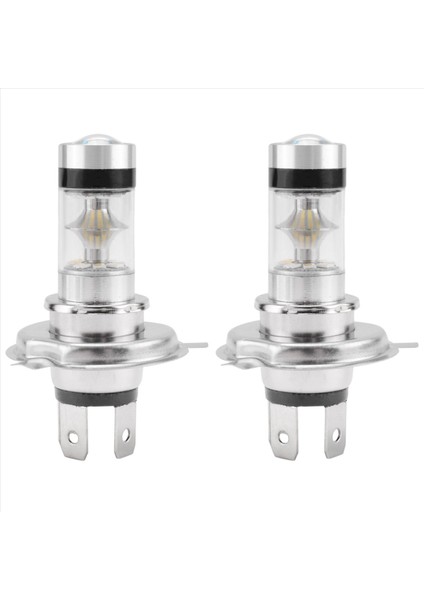 2pcs Yüksek Güç LED H4 Hb2 9003 Ampul 100W 20W 20L Araç Sisi Lamp Farlar 6000K Beyaz (Yurt Dışından) fiyatları